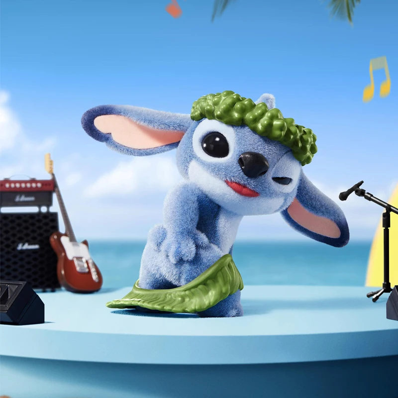 Nowa seria Hot Stitch Ohana Means Family - Blind Box, figurka Stitch do dekoracji biurka, Mystery Box, kolekcja figurek, prezent na Boże Narodzenie