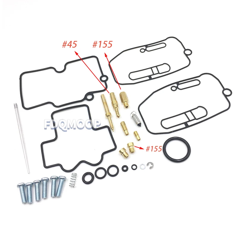 

For Honda TRX450R CRF450X CRF250X CRF250R Motorcycle Carburetor Rebuild Kit Keihin FCR MX 39mm Carb