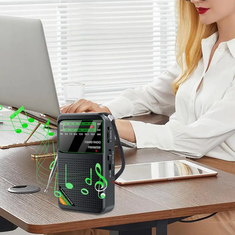 AM/FM портативное радио уличное FM AM SW радио многофункциональное винтажное компактное инструменты для выживания для путешествий-компаньона для мужчин, кемпинга