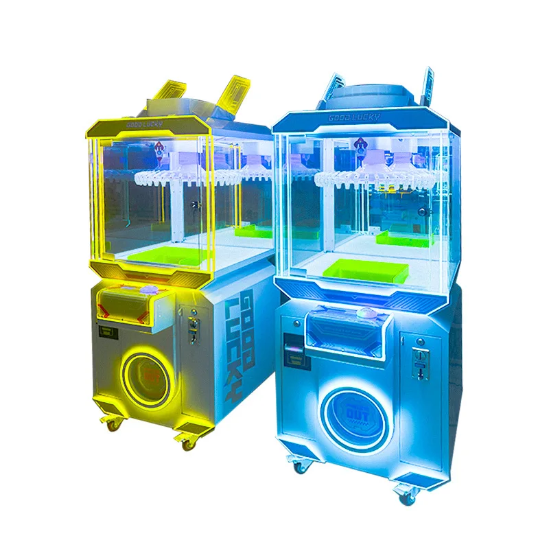 

High Quality Mini Coin Operated Claw Crane Machine With Bill Acceptor, Arcade Game For Kids And Adults claw crane game machine