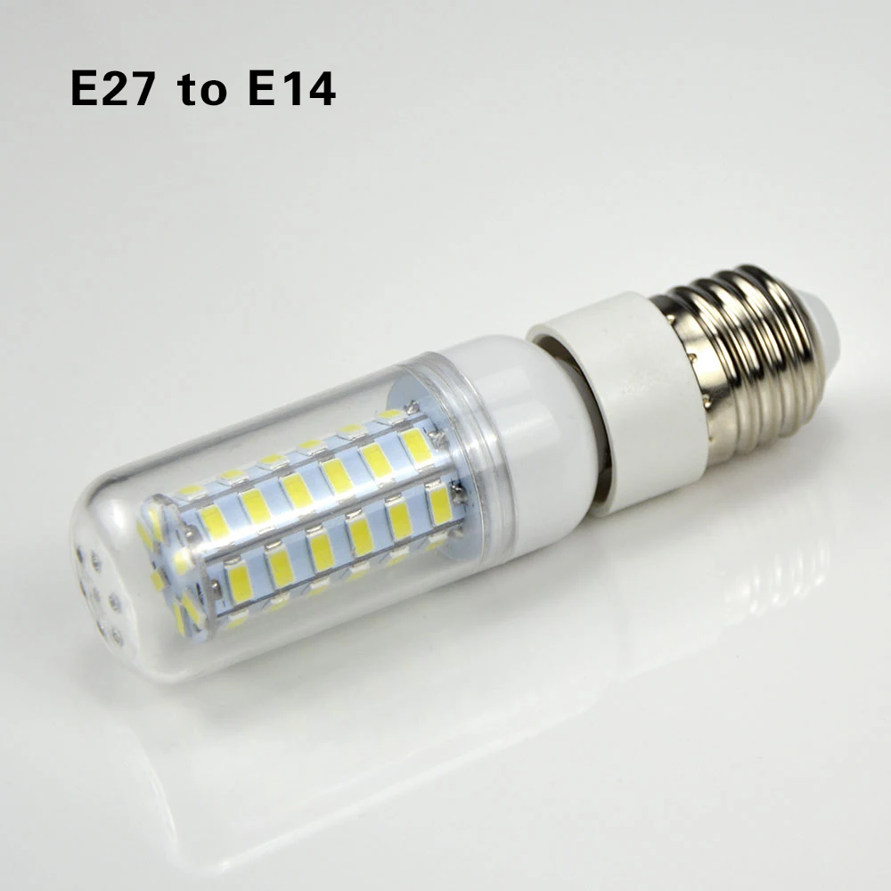 Portalámparas LED con adaptador de enchufe, 1 piezas, E27, E14, GU10, G9, E12, B22, CA 110V-220V