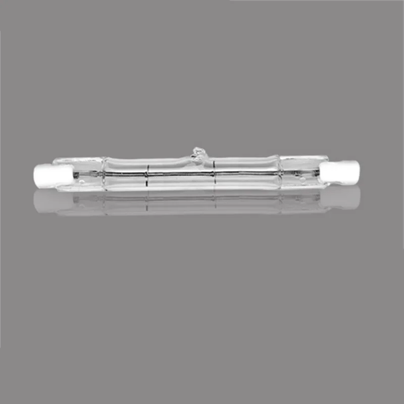 New 5/10PCS 100W 200W 300W 400W 118mm Halogen Lamp Double Ended Linear R7s Light Bulb AC220-240V Household R7s Halogen Bulbs