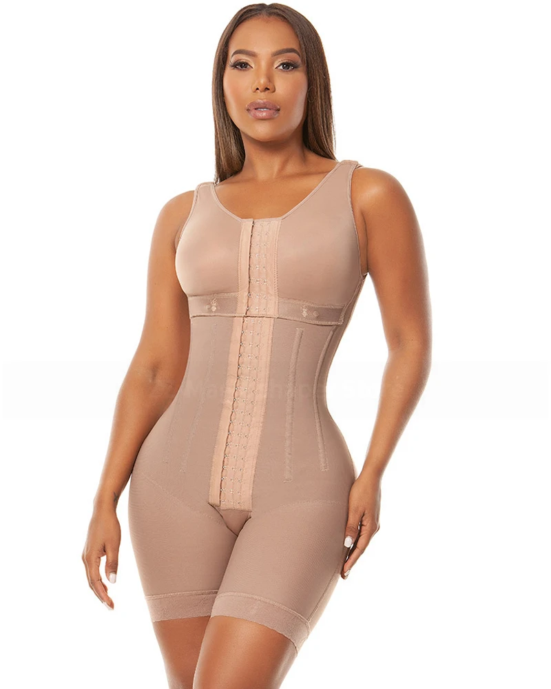 Full Body Shapewear Compression Girdle Fajas Colombian Corrective Underwear Tummy Control Shaper Butt Lift Slim Corset Bodysuit