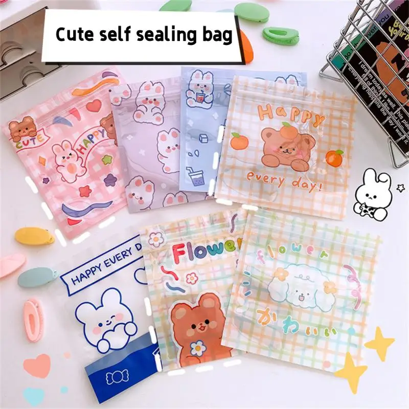 Sealed Bag Versatile For Storing Snacks And Small Items Cute And Stylish Animal Prints Rich And Colorful Popular Korean Products