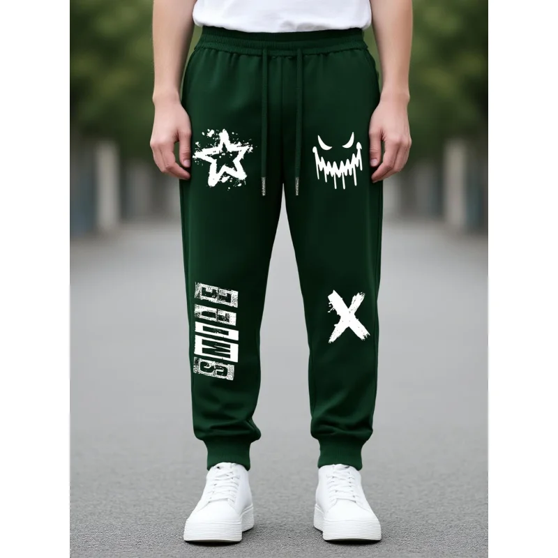 Men'S Trendy Printed Casual Fashion Pants Suitable For Outdoor Dates, Shopping, And Sports - Image 6