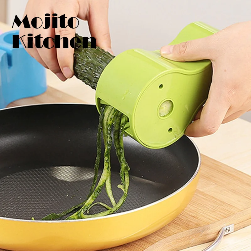 Vegetable Spiralizer Cutter Sharpener Potato Fruit Spiral Zucchini Salad Vegetal Gadgets Keuken Cooking Kitchen Accessories Tool