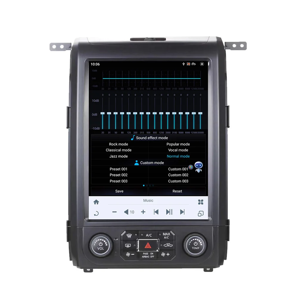 F150 2013-2014 Auto-Multimedia-Player Android 13 Navigation für Mirrorlink Radio DSP OBD2 RGB-12,1 Zoll Android 13 Auto