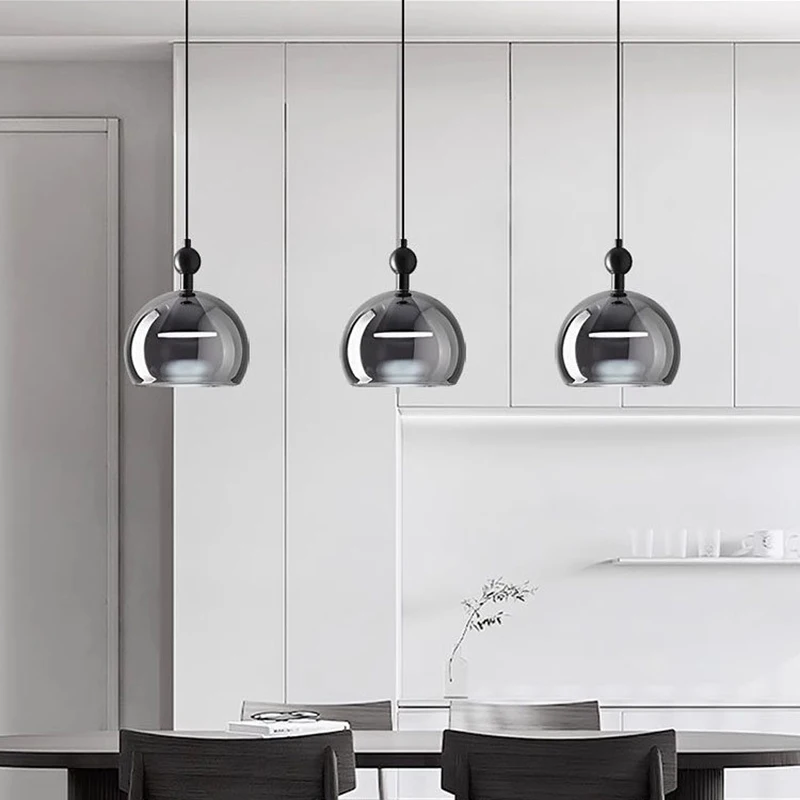 Modern LED pendant lights restaurant pendant lights indoor lighting intelligent applications lighting fixtures