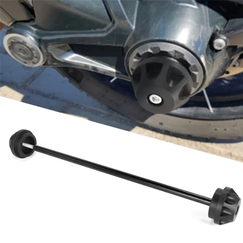 

Motorcycle Front Rear Axle Fork Crash Slider Axle Wheel Protector For MT-09 FZ-09 2014-2023 F1-09
