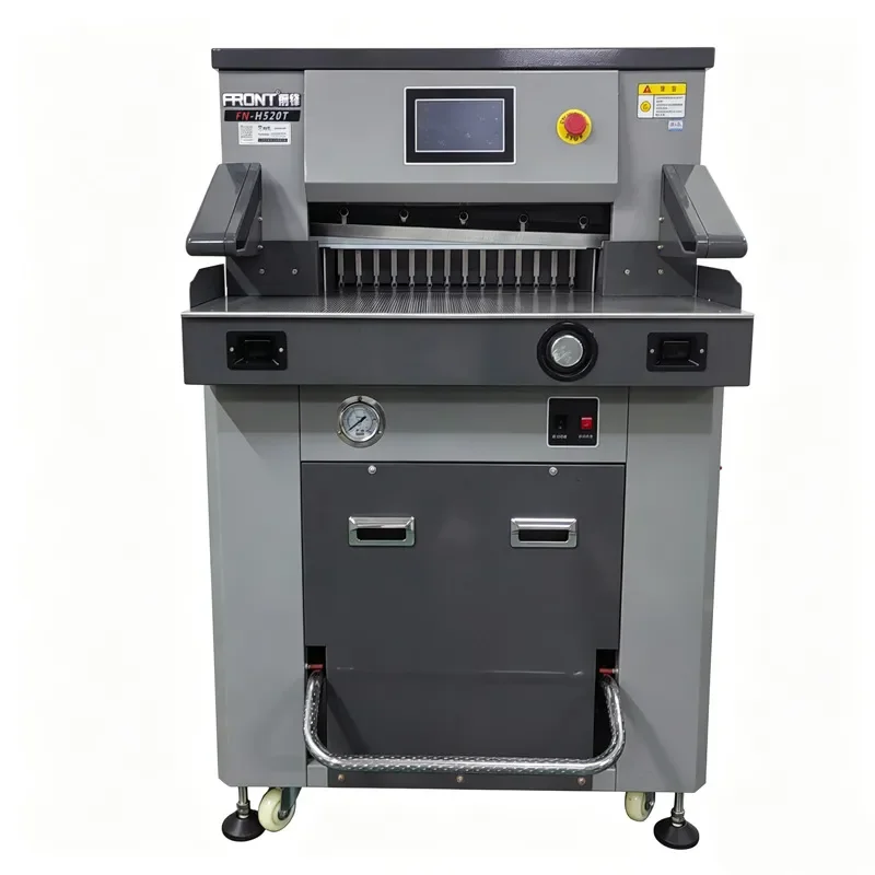 Forward H520T hydraulic programmable paper cutter 520mm trimmer touch screen programming dual hydraulic graphic fast printing