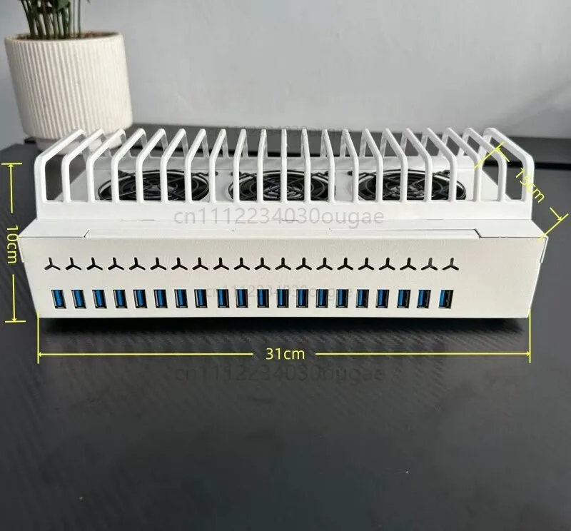 20/40/60-Port Phone Farm High-Power USB Hub and Charger Batch Sync Control Smart Unified Management Multiport Expansion Splitter