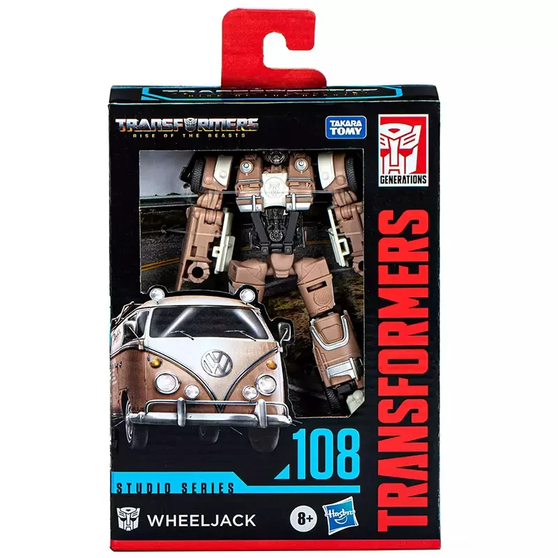 

Hasbro Transformers SS108 Rise of the Beasts Wheeljack Action Figure Original Autobot Model Toys Collectible Boys Birthday Gifts