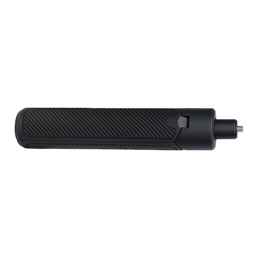 Black ABS Telescopic Tripod for Action Cameras 27.5 cm Folded Size Automatic Release Lever for Consistent Frame Stability