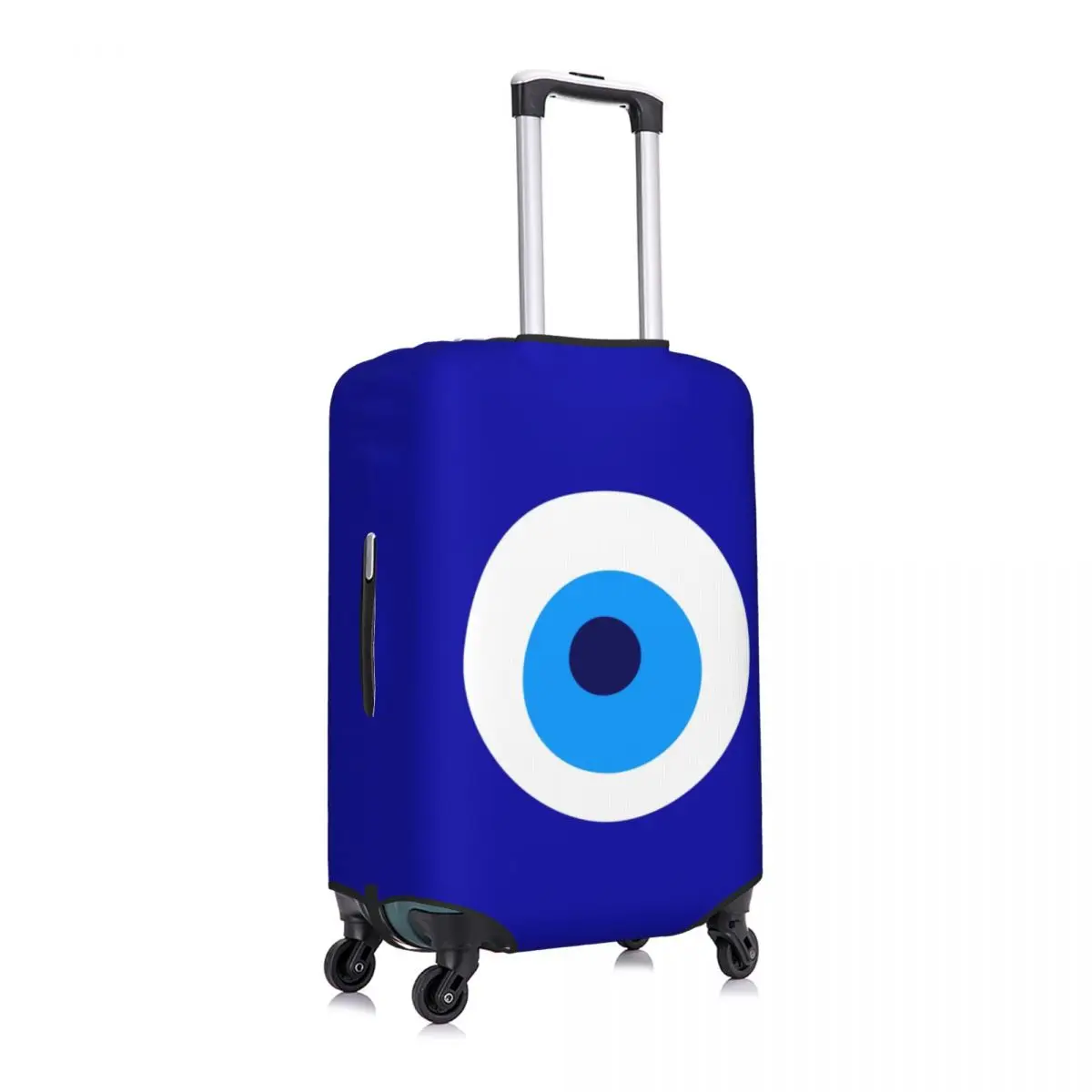 Custom Nazar Evil Eye Protection Symbol protezione per la copertura dei bagagli simpatico amuleto copri valigia da viaggio turco per 18-32 pollici