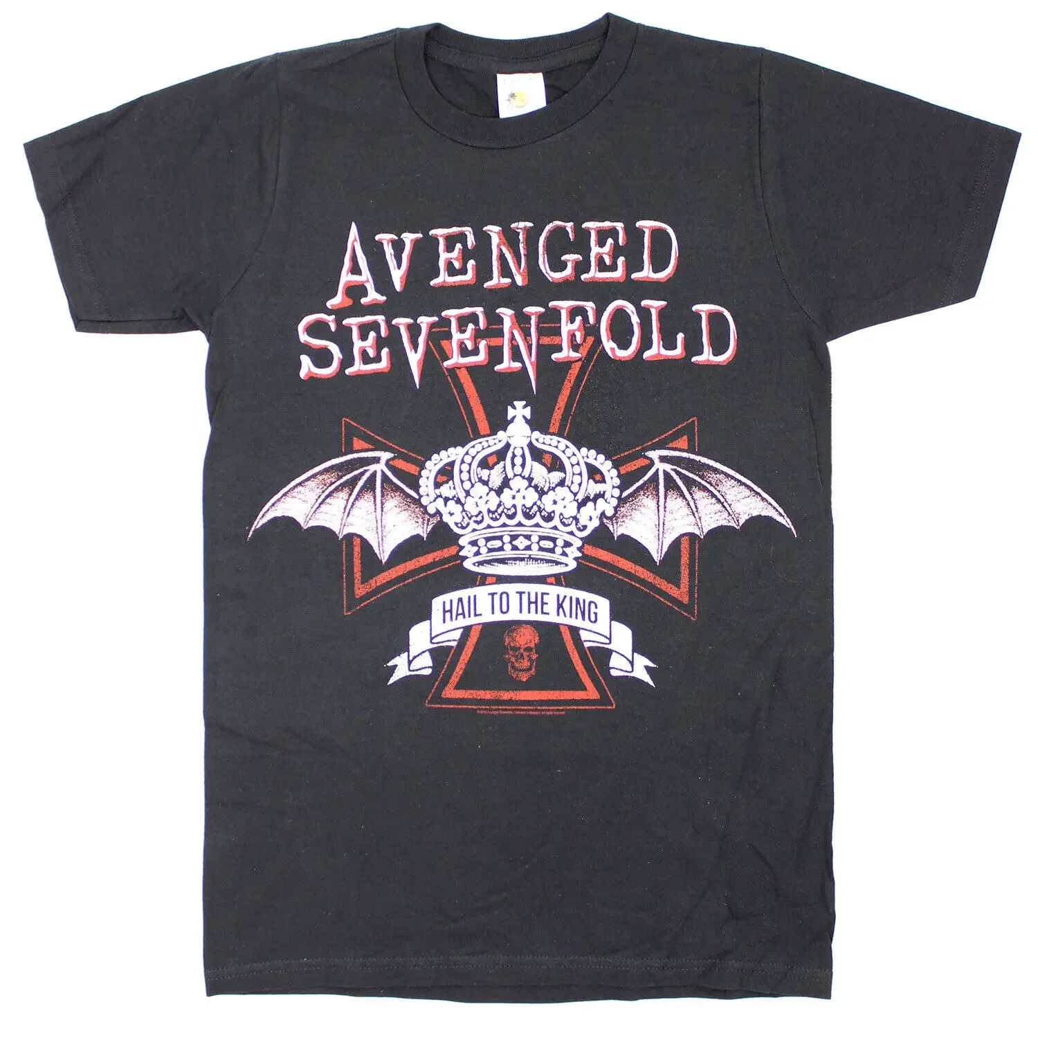 Men's Avenged Sevenfold Hail To The King T-shirt Small Black