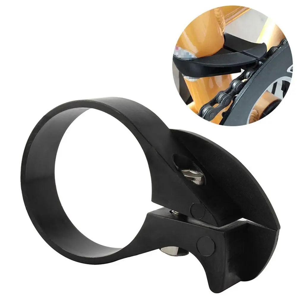 

with Mounting Screw Durable Falling Dow Single Speed Bike Chain Guiding Clamp Resistant Chains Guide