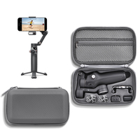 For DJI Osmo Mobile 7/7 Pro Carrying Case Protective Handbag Shockproof Handheld Gimbal Portable Bag Waterproof with Mesh Pocket