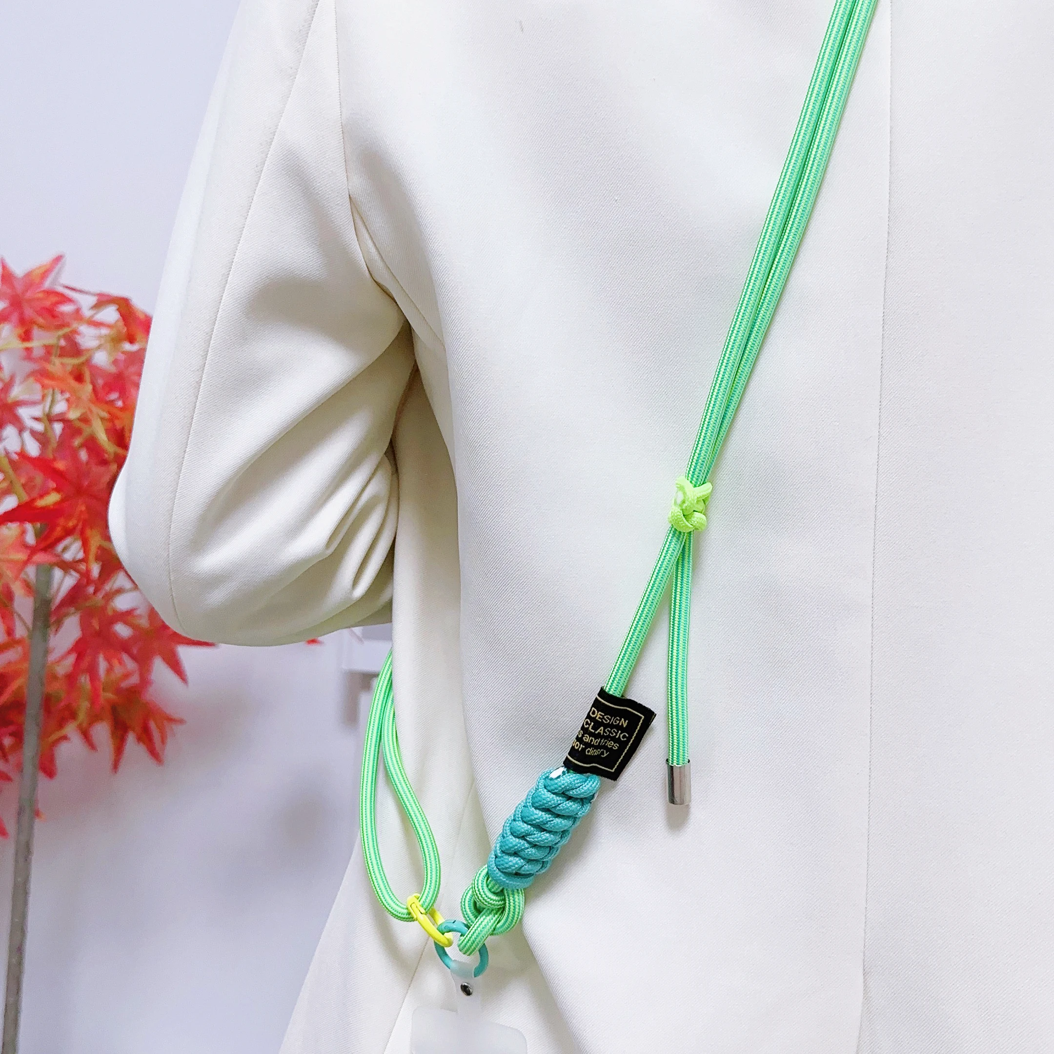 New manual design adjustable phone general hang rope worn on the rope Shoulder belt rope neck rope safety against the rope