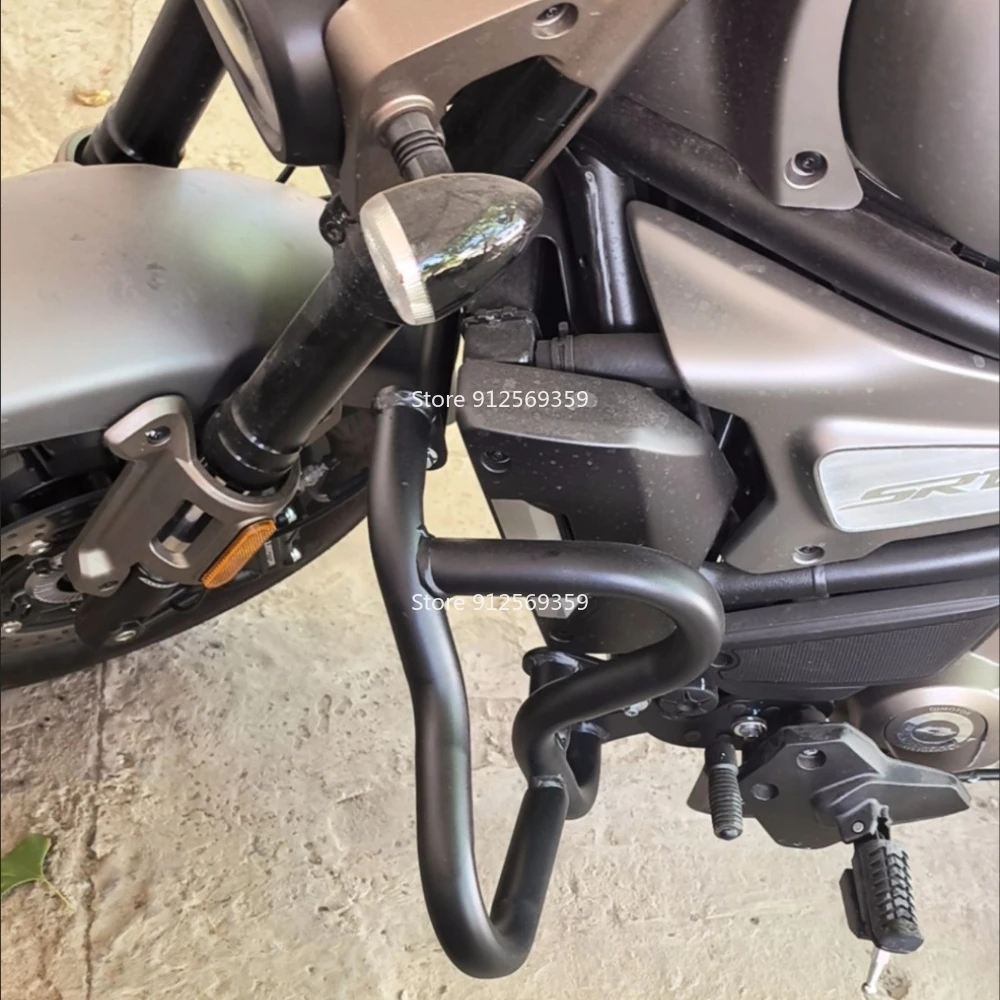 FOR QJMOTOR SRV700 SRV 700 Motorcycle bumper and bumper anti fall protection