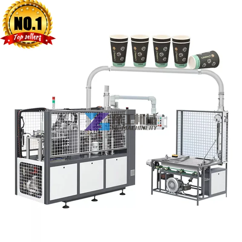 Full Automatic Biodegradable Double Wall Paper Bowl Former Paper Cup Making Machine for Cup Paper