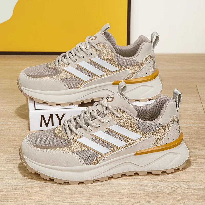 

Men's Shoes 2025 New Autumn Trendy Brand Torre Men's Thick Sole Increased Casual Flow Reflective Sports Running Trendy Shoes