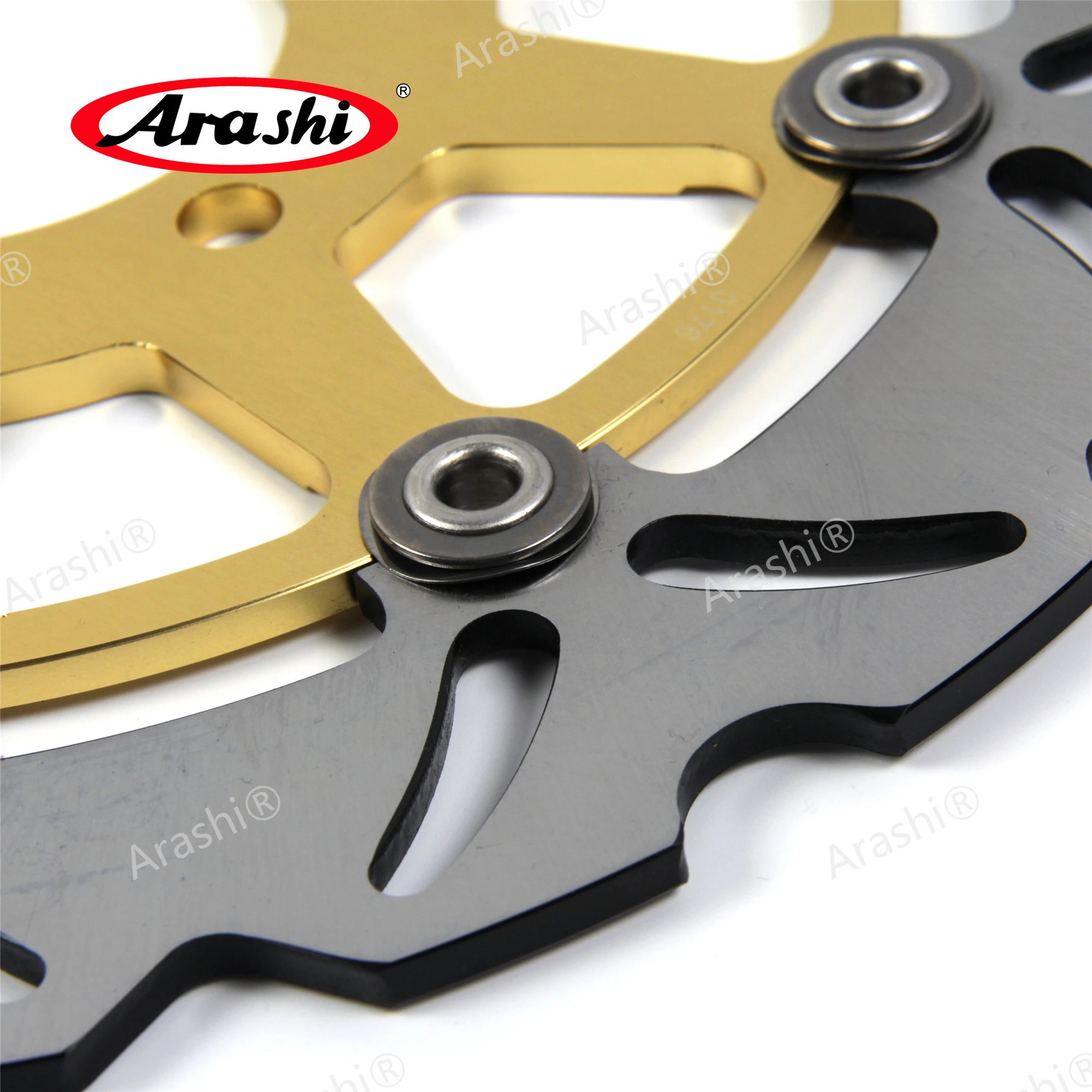 Arashi 1PCS 290mm Motorcycle CNC Floating Front Brake Disk Disc Rotors For SUZUKI SV650 SV650S GSX750F SV 650 650S GSX750 F 750 view 3