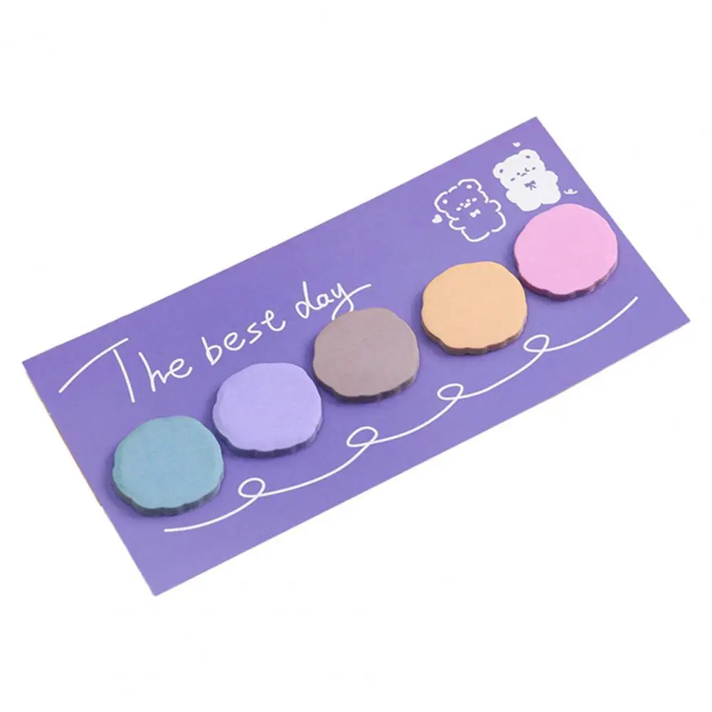 Convenient Page Stickers Paper Notepad Multifunctional Simple Style Student Diary Decoration Memo Pad  Recording