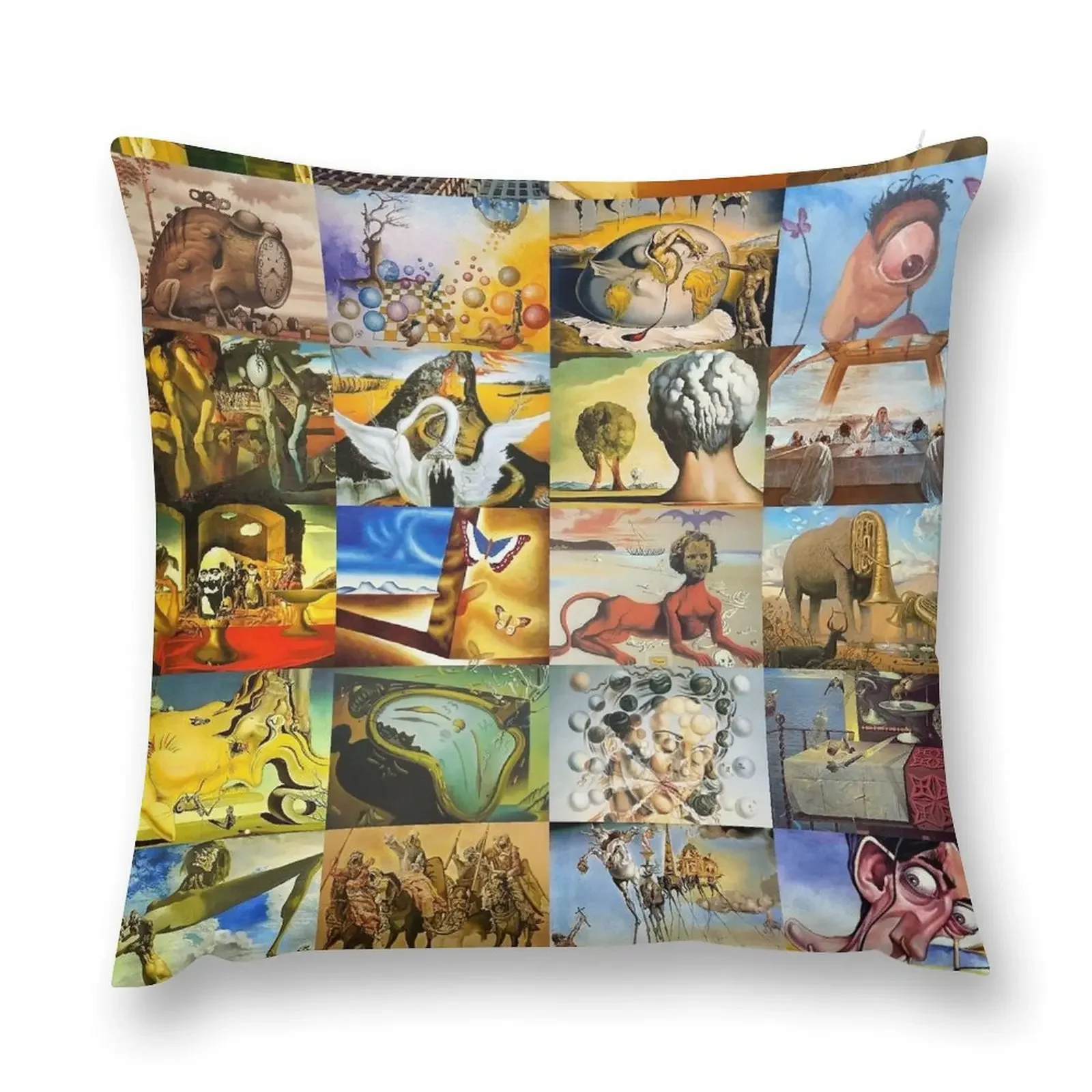 

Salvador Dali Throw Pillow Pillowcases Cushion Covers Sofa pillows decor home Cushions For Children Cushions For Sofa pillow