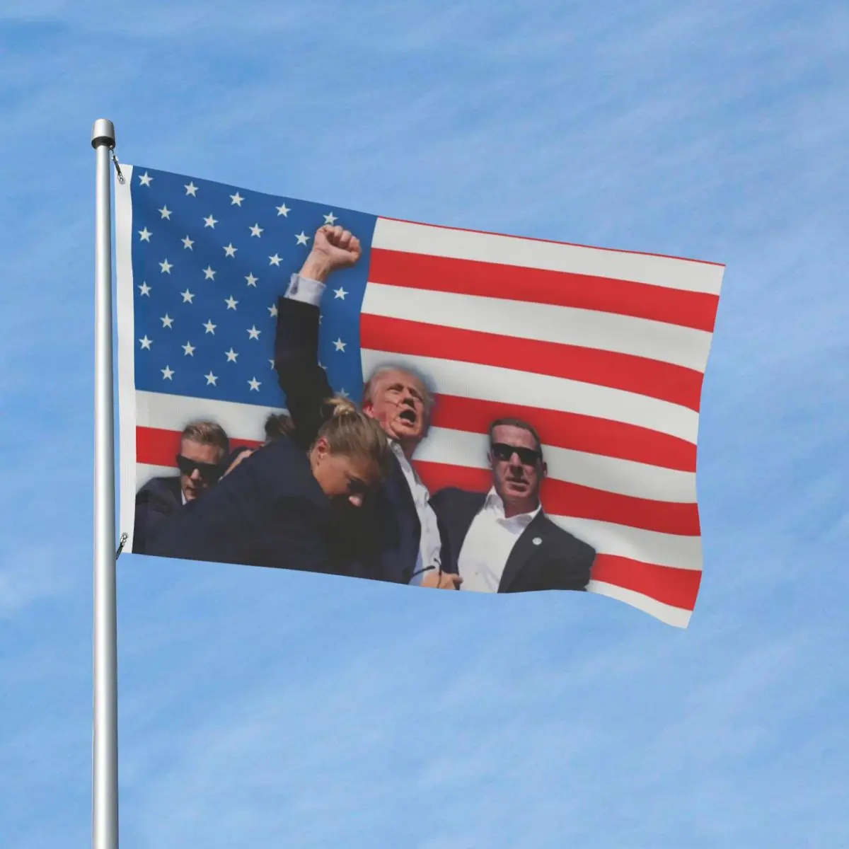 Trump 2024 Flags Banner for Outside UV protection Fade Resistant for Indoor Outdoor