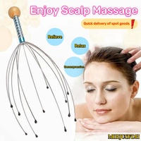 Scalp Massagers With 12 Claws Handheld Head Massage Scratcher For Deep Relaxation Hair Stimulation And Stress Relief Massage