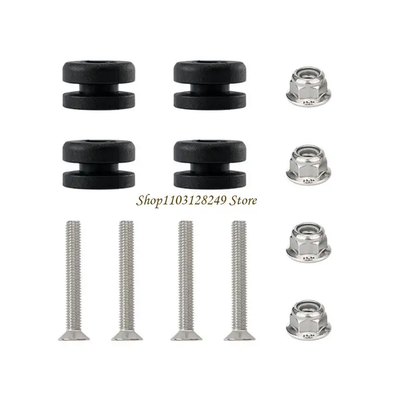 

N5KD Plastic Cushions Base Quick Detach System Anti Scratch Protect Enhancing Stability & Protections for Motorcycle Side Box