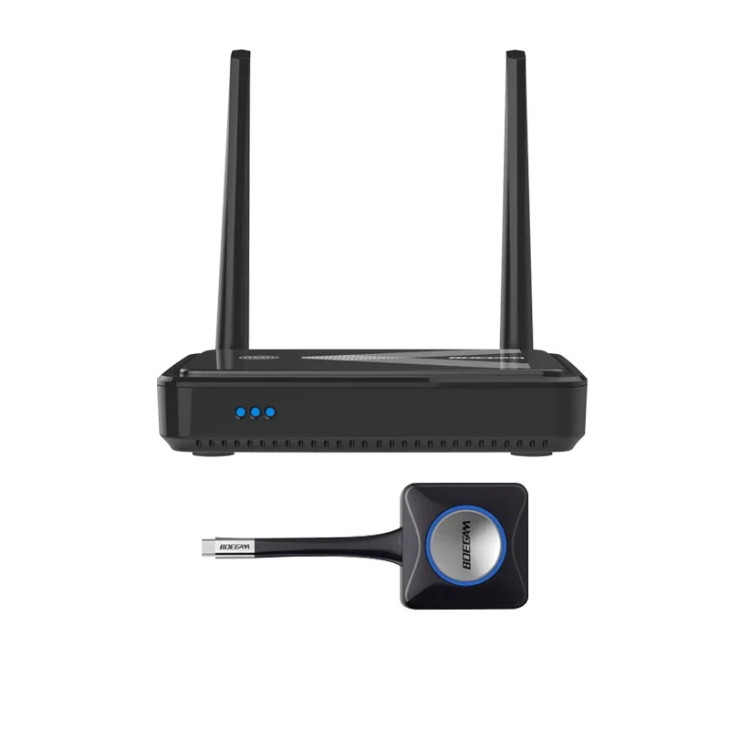 

Mirocast Airplay Meeting Room Wireless Presentation System Boegam HDMI Input Output