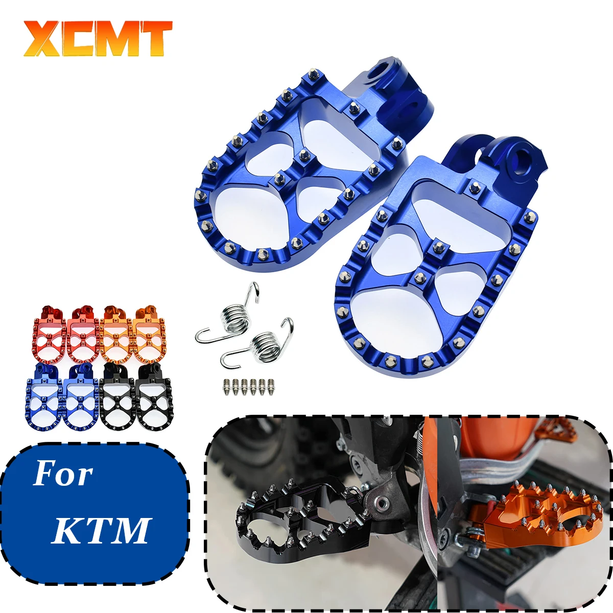 

Foot Pegs Rests Footpeg For KTM Beta GASGAS RR 250 300 350 390 400 430 450 480 498 500 520 525 4T ES SM Footrests Pedals