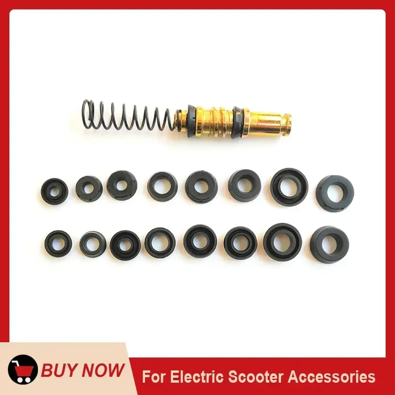 Motorcycle Scooter Front and Rear Brake Pump Master Cylinder Piston Oil Seal Leather Bowl Repair Kit 11mm / 12.7mm  14mm