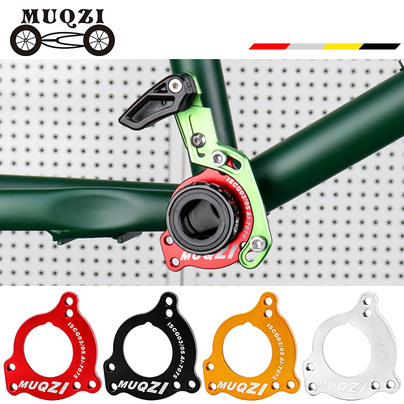 MUQZI ISCG 03 05 Chain Guide Adaptor Mountain Bike 1X System Mount BB Bottom Bracket Conversion With Bolts