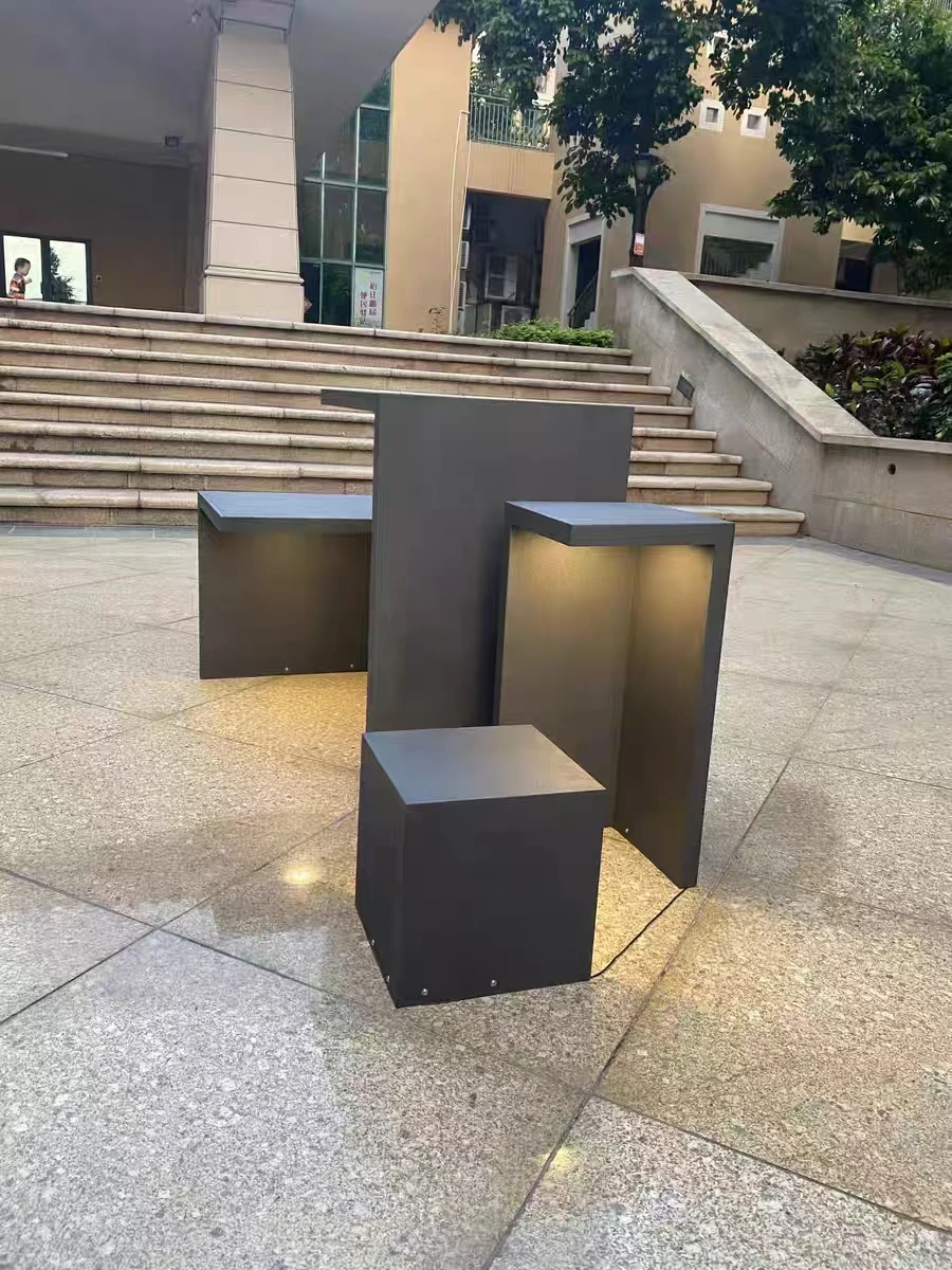 Outdoor Courtyard Tables, Chairs, Lawns, Waterproof Gardens, Observation Rooms, Small Courtyard Decorations, Lawn Lights