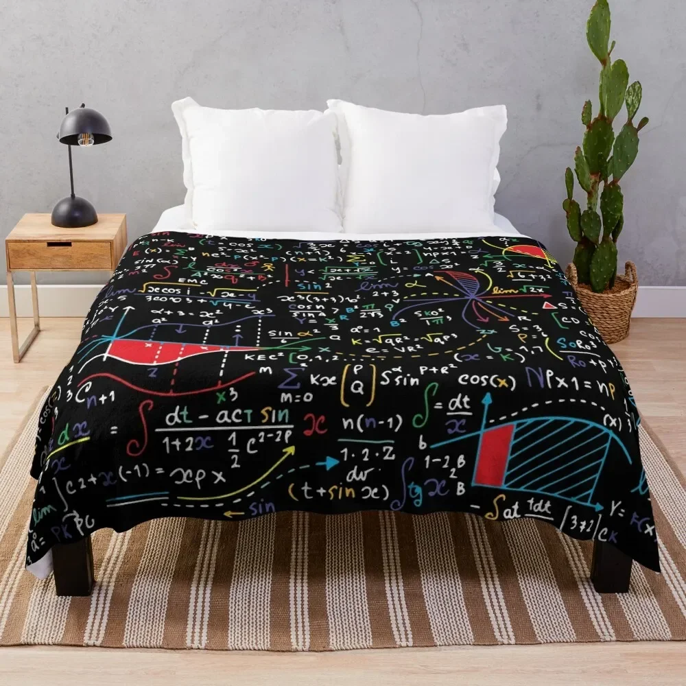 

Math formulas for math lovers Throw Blanket Decorative Sofa Nap Blankets