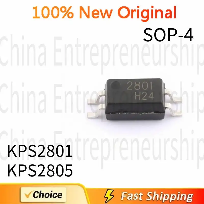 10 PCS SOP-4 KPS2801 KPS2805 SOP-4 SMD opto-coupler 100%Quality Original/Quick delivery