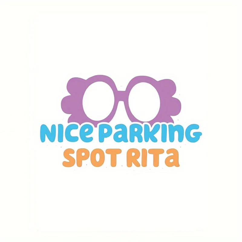 

Nice Parking Spot Rita Car Stickers Decorative water bottles cars trucks motorcycles and windows