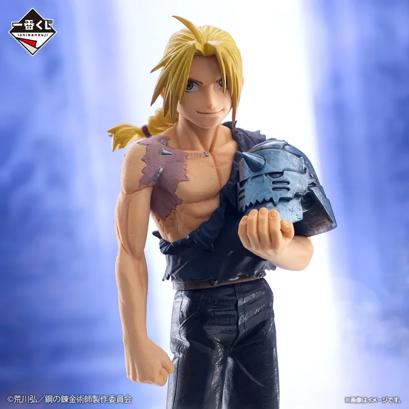 En Stock Bandai Fullmetal Alchemist Ichiban KUJI Edward Elric Roy Mustang Homunculus figura de Anime juguetes de modelos coleccionables regalos