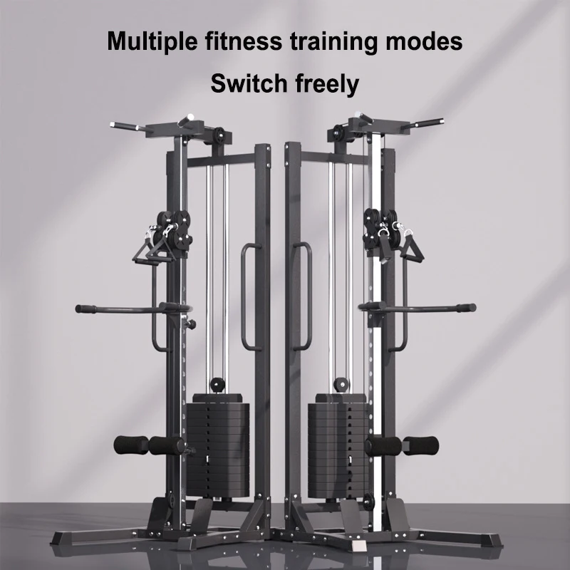 Multi Functional Home Fitness Equipment, Single-sided Bird High And Low Pull Integrated Gantry Professional Training Device