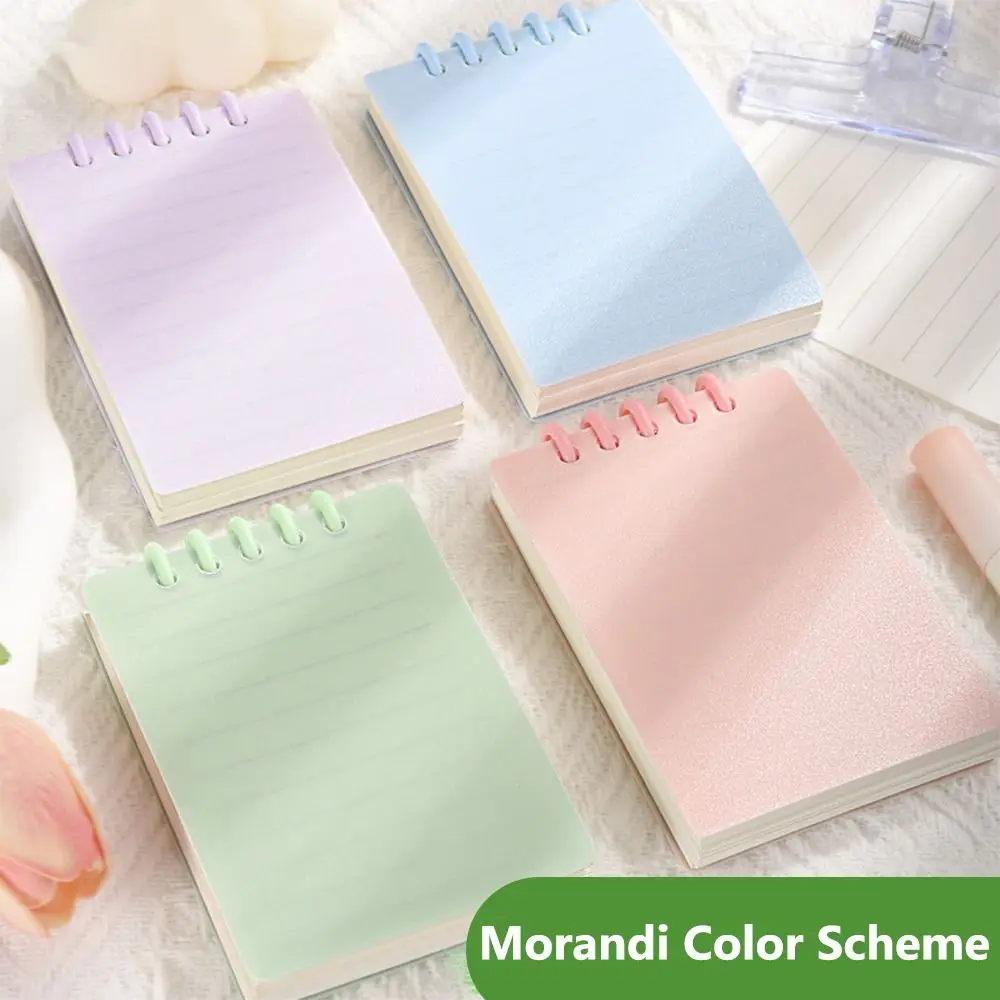 High Quality A7 Pocket Notebook Loose-leaf 80Sheets Mini Notebook Square Horizontal Line Inner Page Notepad School Office