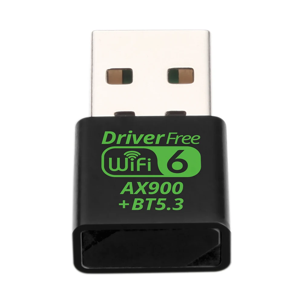 

USB WiFi 6 Bluetooth-Compatible 5.3 Adapter 2in1 Dongle Dual Band 2.4/5.8GHz USB WiFi Adapter Wireless Network External Receiver