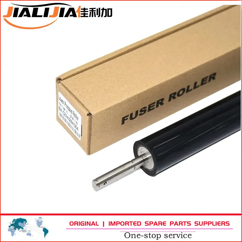 

1X OEM Pressure Roller A161R71811-Lower Fuser Sleeved Roller For Konica Minolta Bizhub C224 C284 C364 C224e C284e C364e