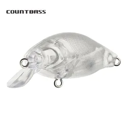 Countbass 10Pcs Blank Hard Lures, Floating Crankbait 43mm/1.7