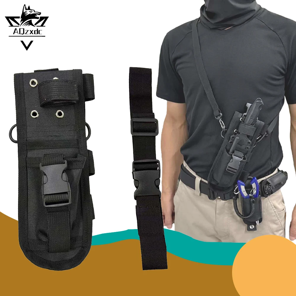 

Tactical Leg Bag Multifunction Quick-release Crossbody Storage Waist Pack Pouch for Walkie-Talkie Knife CS Hunting Shooting Gear