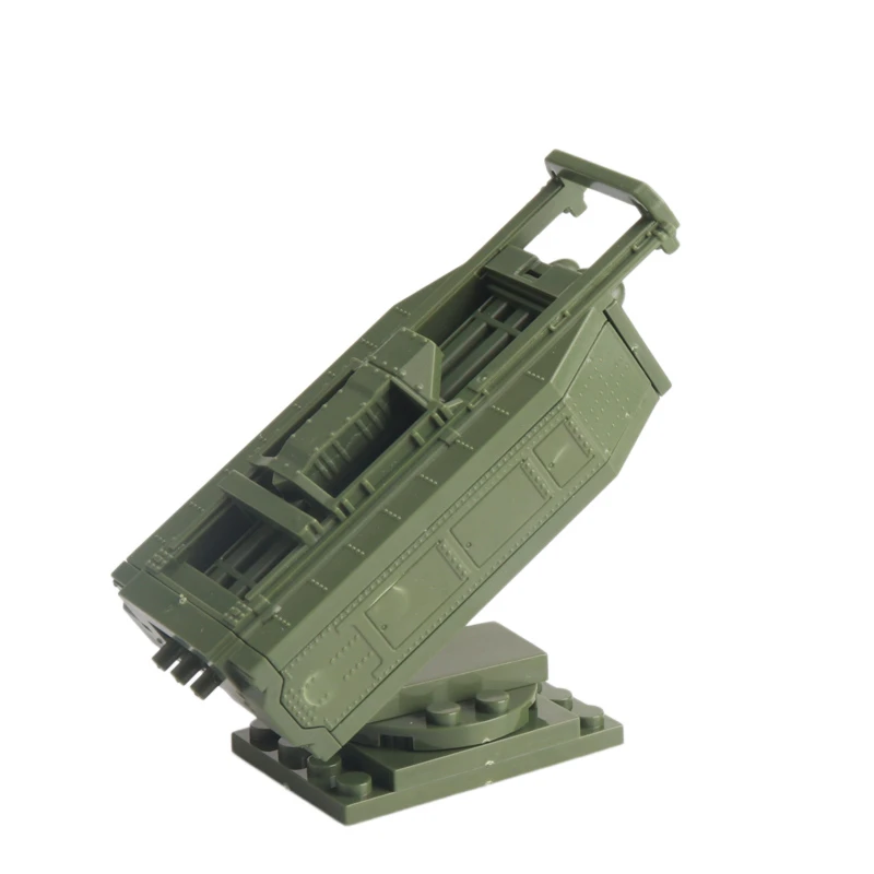 Militär Armee Soldaten Weltkrieg SWAT Waffen Kanone Raketenwerfer MOC DIY ​ Bausteine Spielzeug für Kinder – Detail 3