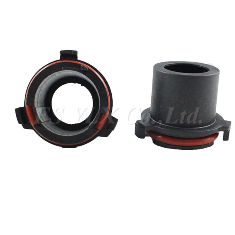 FSYLX 2pcs Halogen H7 HID Xenon Bulb Adapter Retainer Socket Holder For Vauxhall Opel Astra MK4/G Hid Xenon Lamp Adaptor