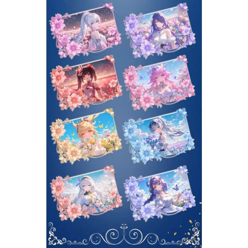 Heartbeat Moment Collection Cards Booster Box Healing Warmth Anime Cute Girls Table Playing Game Board Cards Kids Festival Gifts