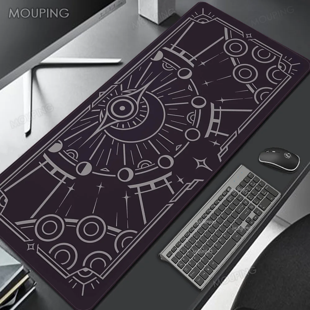 Tako-alfombrilla de ratón para ordenador portátil y de oficina, Tako Deskmat de mesa de arte, alfombrilla de ratón, Teclado mecánico de empresa, alfombrilla de ratón bonita para Gamer, color amarillo y negro